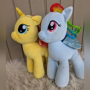 Rainbow Dash And Sunset Shimmer My Little Pony Build-a-Bear Plush Stuffed Animal